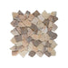 Mosaic Regular mix onyx - sunset brown 30x30 - Tegeleend