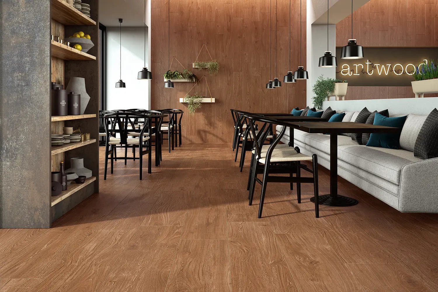 Novabell Artwood Cherry / Rotbraun 26x160 - Tegeleend