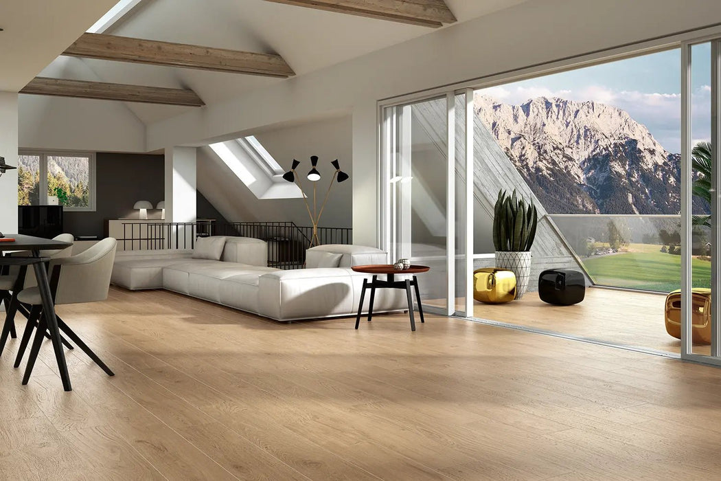 Novabell Artwood Honey / Beige 26x160 - Tegeleend