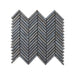 Parquet Fishbone 1 x 7.3 light grey 30x30 - Tegeleend