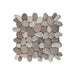 Pebble Regular mix brown & white 30x30 - Tegeleend