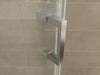 Pento cabine met 1 draaideur 1000 x 1000 x 2000 x 8 mm nano helder glas/chroom - Tegeleend