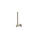 Reserverolhouder wandmodel, 2 rollen Geborsteld nickel PVD - Tegeleend