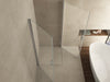 Salone cabine met 2 draaideuren 900 x 900 x 2000 x 8 mm nano helder glas/chroom - Tegeleend