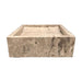 Sink6 polish grey 45 x 45 x 12 - Tegeleend