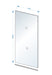 Slim glasplaat 1200 x 2000 x 8 mm nano warm koper glas - Tegeleend