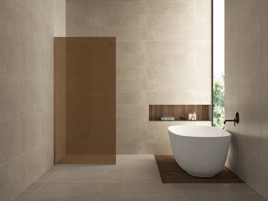 Slim glasplaat 1200 x 2000 x 8 mm nano warm koper glas - Tegeleend