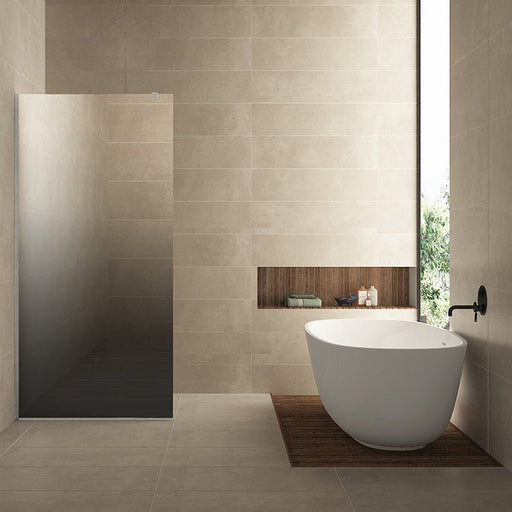 Slim glasplaat spiegelrook - naar helder glas 1000x2000 8mm nano - Tegeleend