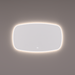 Spiegel Deens ovaal, 140x74 cm met directe en indirecte led rondom + spiegeverwarming, kleurenwissel en touch dimmer - Tegeleend