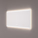 Spiegel met 2 horizontale LED-banen en indirecte LED rondom - Tegeleend
