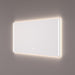 Spiegel met 2 verticale LED-banen en indirecte LED rondom - Tegeleend