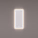 Spiegel met indirecte en directe LED baan rondom 40x90x3cm VERTICAAL + spiegelverwarming + touch dimmer + kleurenwissel - Tegeleend