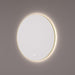 Spiegel rond in messing PVD met indirecte LED verlichting rondom 120x3cm + spiegelverwarming + touch dimmer + kleurenwissel - Tegeleend