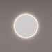 Spiegel rond met directe en indirecte LED-baan rondom - Tegeleend