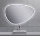 Uovo spiegel ovaal met LED, dimbaar en spiegelverwarming 100 cm - Tegeleend