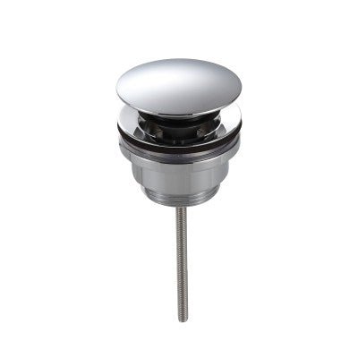 Vøra | Click en vaste waste - Chroom - Tegeleend