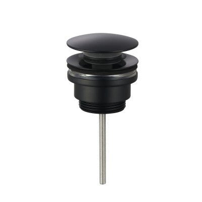 Vøra | Click en vaste waste - Mat zwart - Tegeleend