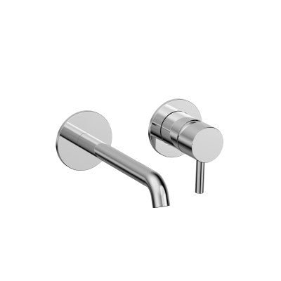 Vøra | LYN - Inbouw Wastafelkraan - Chroom - Tegeleend