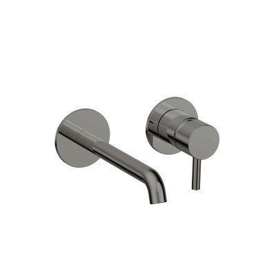 Vøra | LYN - Inbouw Wastafelkraan - Gunmetal - Tegeleend