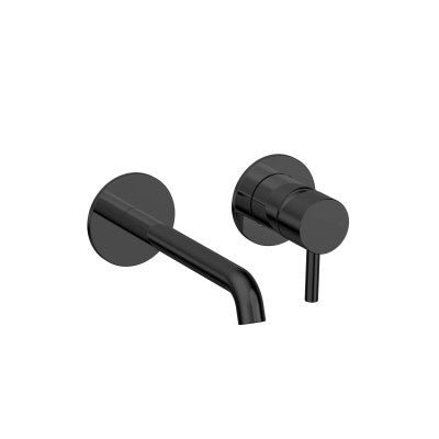 Vøra | LYN - Inbouw Wastafelkraan - Mat zwart - Tegeleend