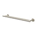 Wandhanddoekrek 60cm dubbel Geborsteld nickel PVD - Tegeleend