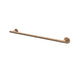 Wandhanddoekrek 60cm enkel Geborsteld mat koper PVD - Tegeleend